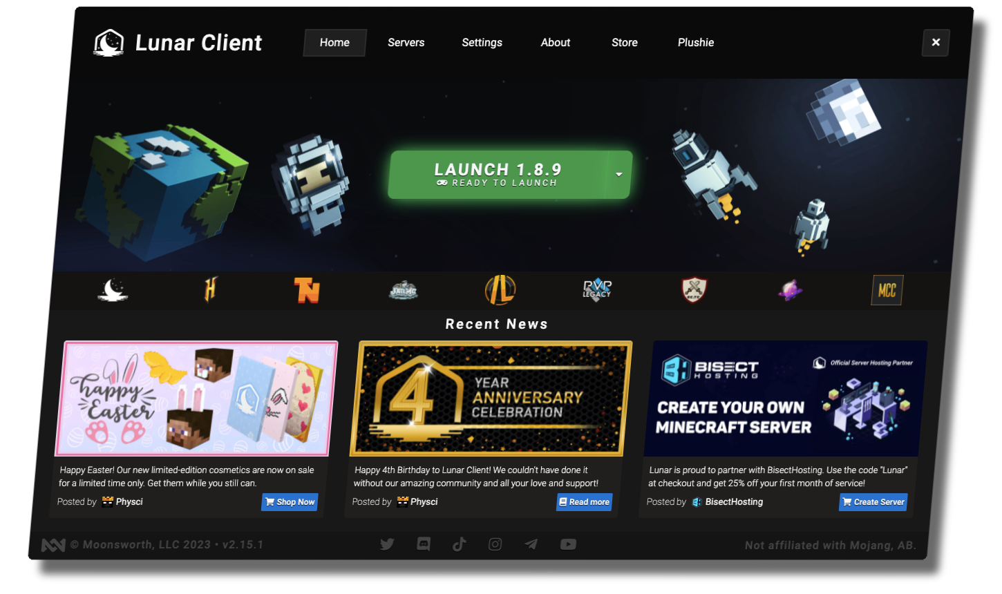 Lunar Client Najszybszy Launcher Minecraft